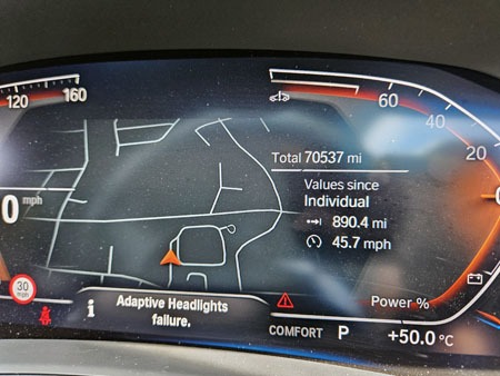 2021 21 BMW 3 SERIES 318d MHT M Sport 5dr Step Auto Black Damaged Salvage