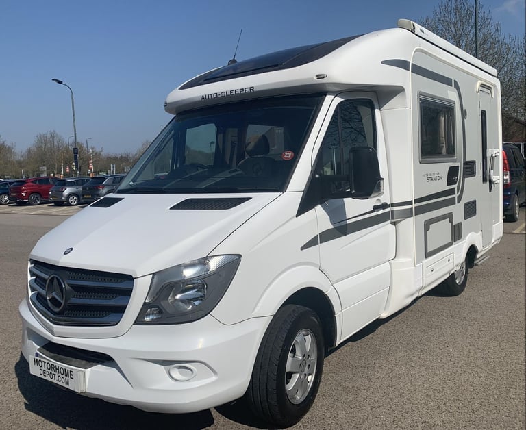 Auto-Sleepers Stanton, 2014, 2 berth rear kitchen Mercedes coachbuilt motorhome