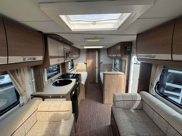 2018 ELDDIS MAJESTIC 285 4 BERTH FIXED BEDS MOTORHOME WITH ONLY 29K MILES ANDERSON MOTORHOME SALES