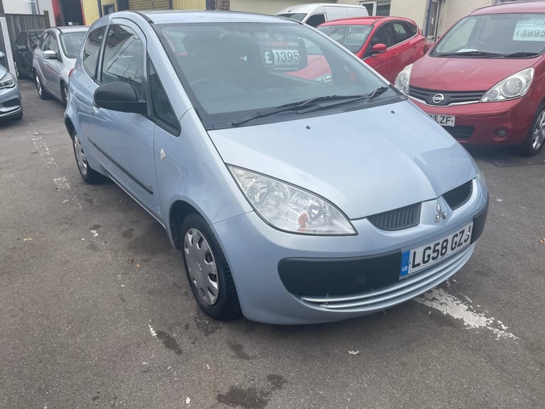 2008 Mitsubishi Colt 1.1 CZ1 3dr HATCHBACK Petrol Manual