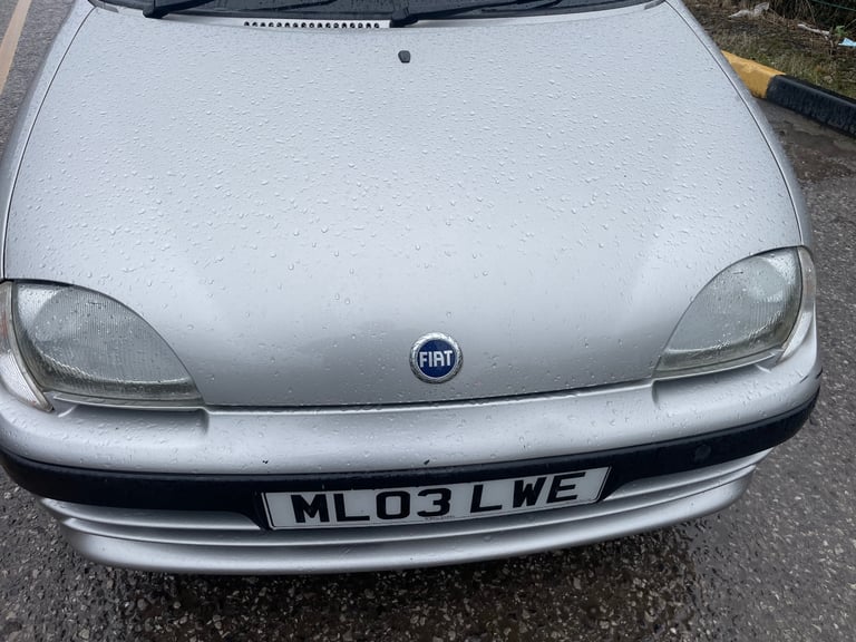 FIAT SEICENTO 1.1 ACTIVE 03 REG 3 DOOR GENUINE 34036 MOT FEBRUARY 17TH 2026 LOW INSURANCE 45+MPG