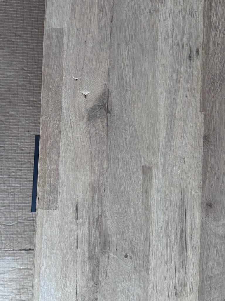 NEXT Light Oak Corner TV unit and Matching Nest of Tables
