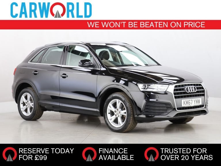 2017 Audi Q3 1.4 TFSI CoD Sport SUV 5dr Petrol Manual Euro 6 (s/s) (150 ps) Petrol Manual
