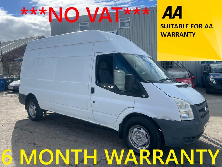 2011 Ford Transit High Roof Van TDCi 115ps PANEL VAN Diesel Manual