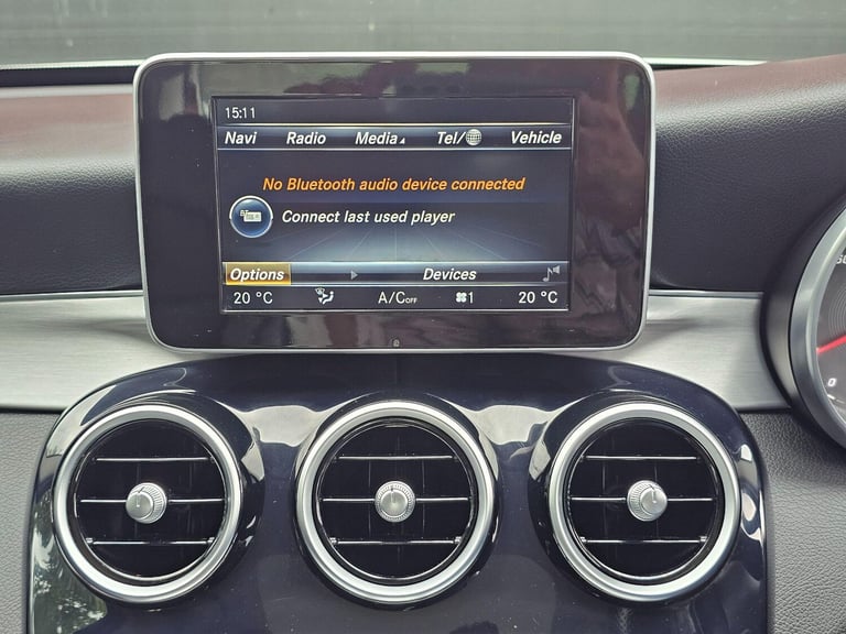 2015 Mercedes-Benz C-Class 2.0 C200 Sport (Premium) 7G-Tronic+ Euro 6 (s/s) 4dr SALOON Petrol Aut...
