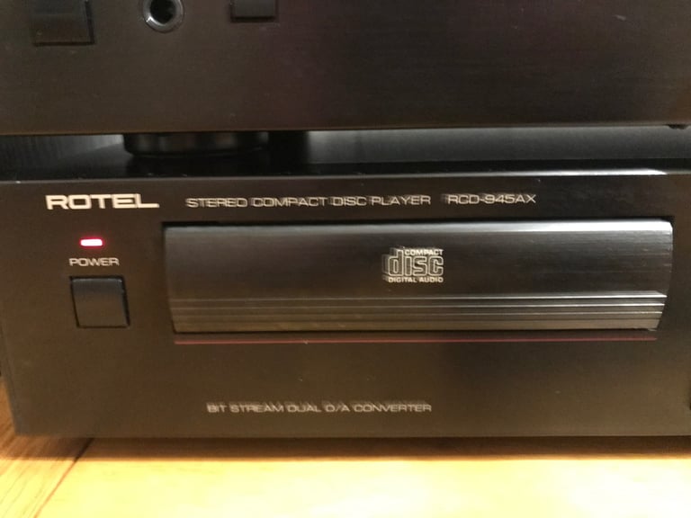 ROTEL Amplifier, CD player & KEF speakers