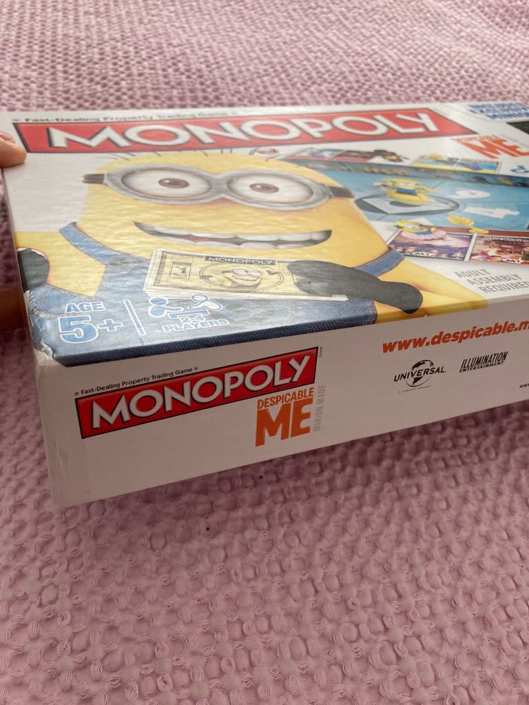 Kids Minions Monopoly Board Game