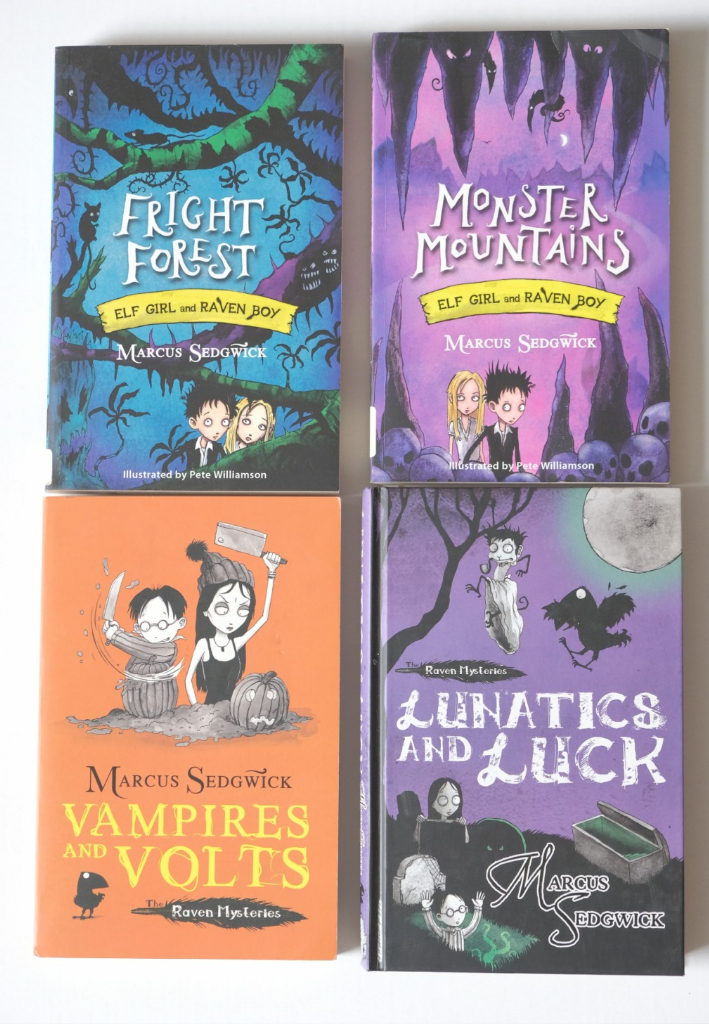 4 x books for children by Marcus Sedgwick (b)