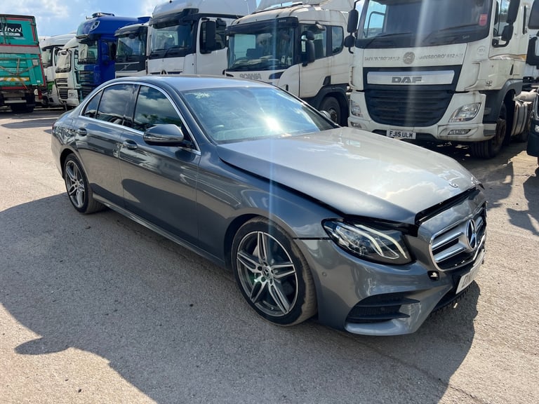 2017 MERCEDES BENZ E CLASS E220 AMG LINE 2.0 AUTO DIESEL DAMAGED SALVAGE 
