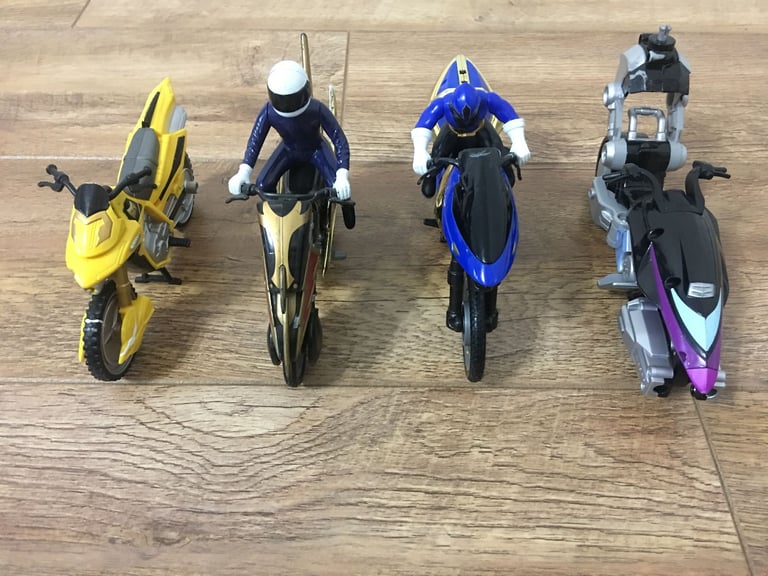 image for Power Rangers Action Bikes and Figures Collection