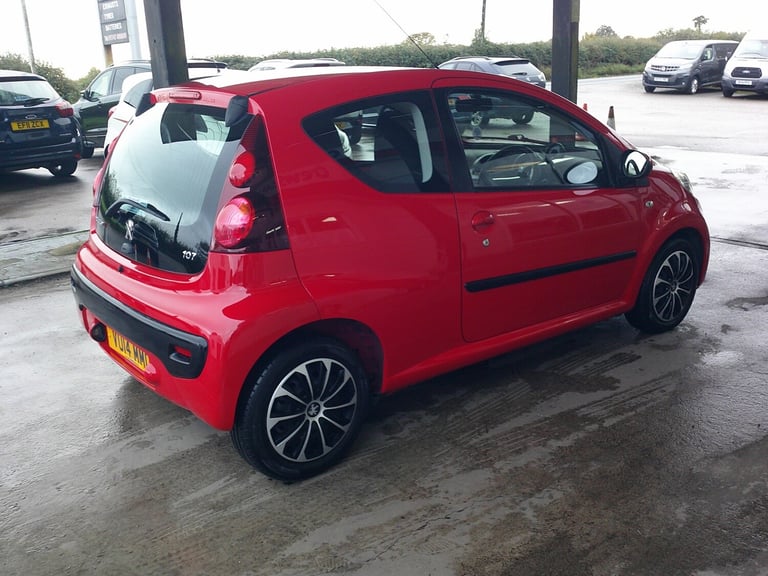 2014 Peugeot 107 1.0 Active 3dr HATCHBACK Petrol Manual