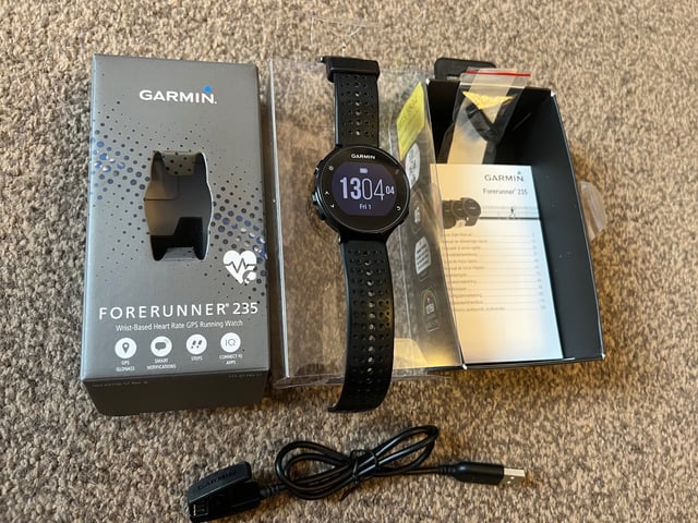 Heart Rate Forerunner 235 GARMIN Forerunner 235 (Black/Blue) Heart