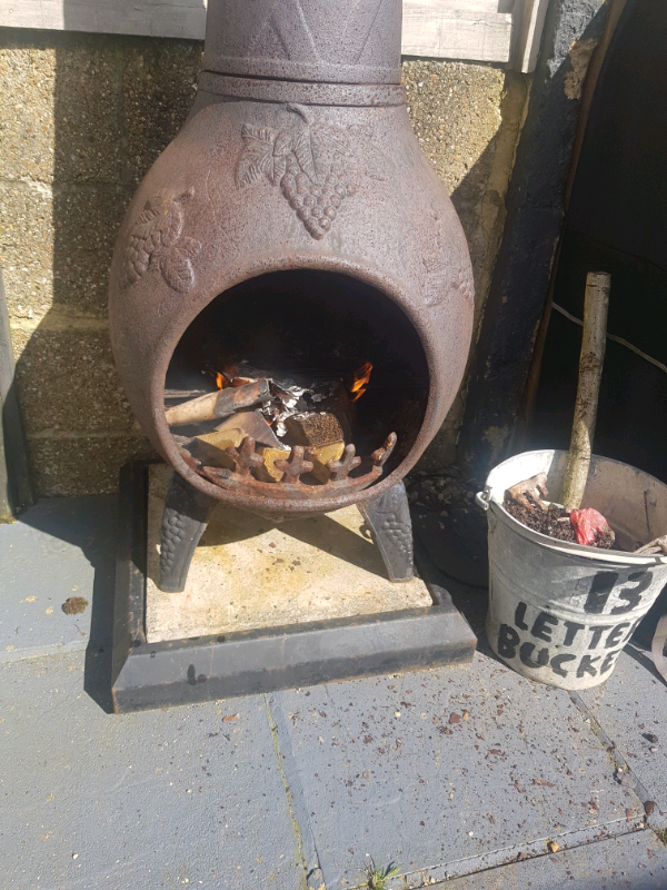 Chiminea for Sale | Patio Heaters & Outdoor Fireplaces | Gumtree