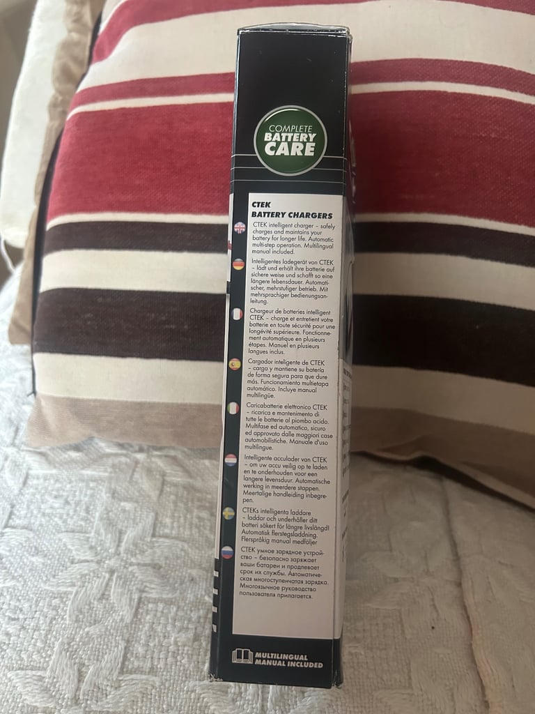 CTEK Battery Charger MXS 3.8 12V/3.8A - Boxed