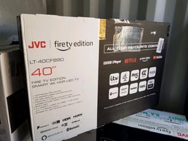 TV 40INCHES JVC FIRETV EDITIONAL ALEXA SMART 4K ULTRA HD HDR NEW MODEL