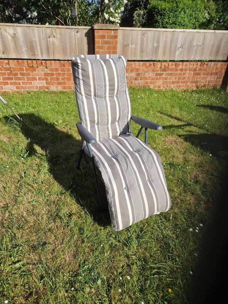 Garden chair and sun lounger