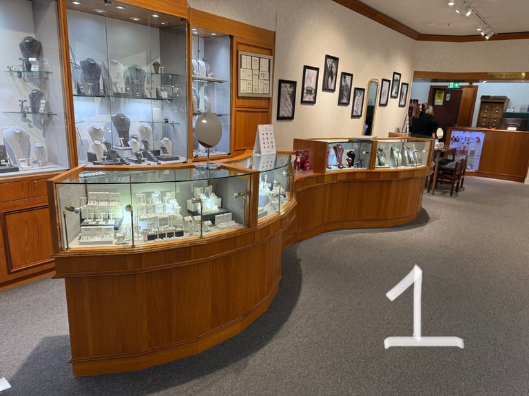 Jewellery Display Cabinets 