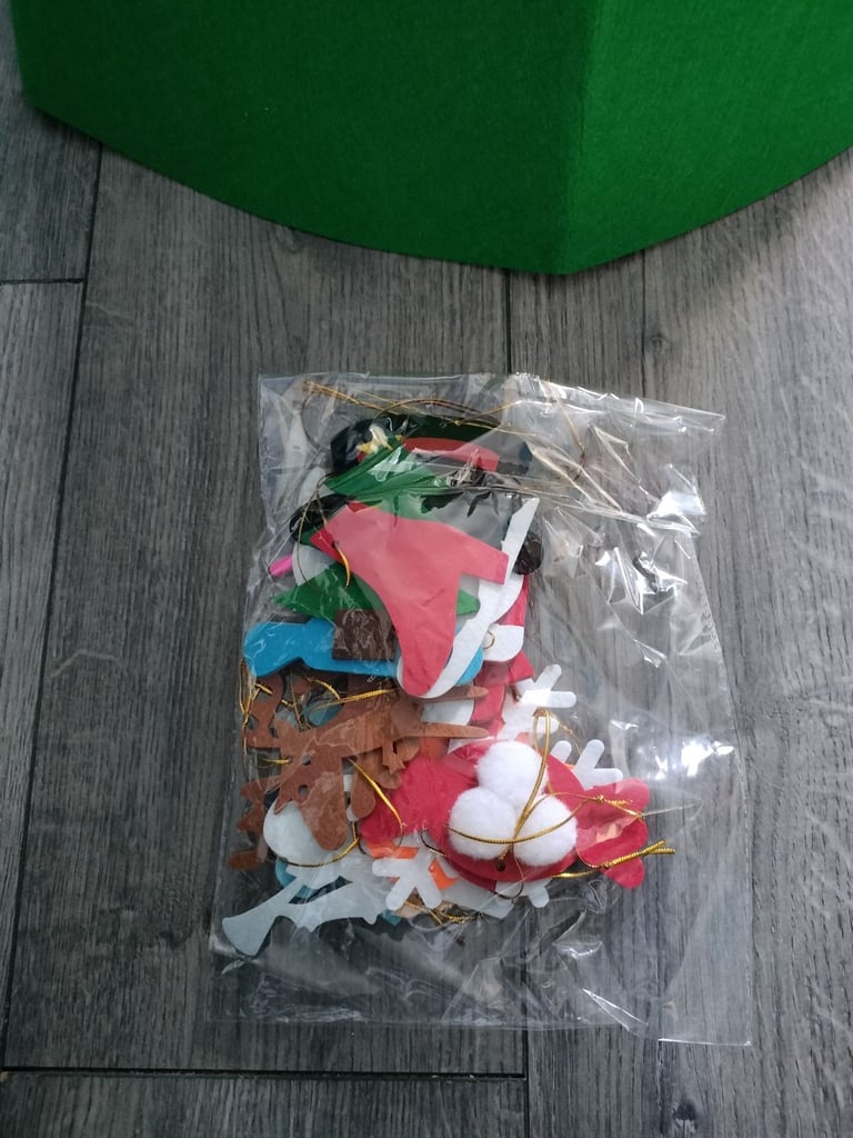Kids 3d felt Christmas tree 