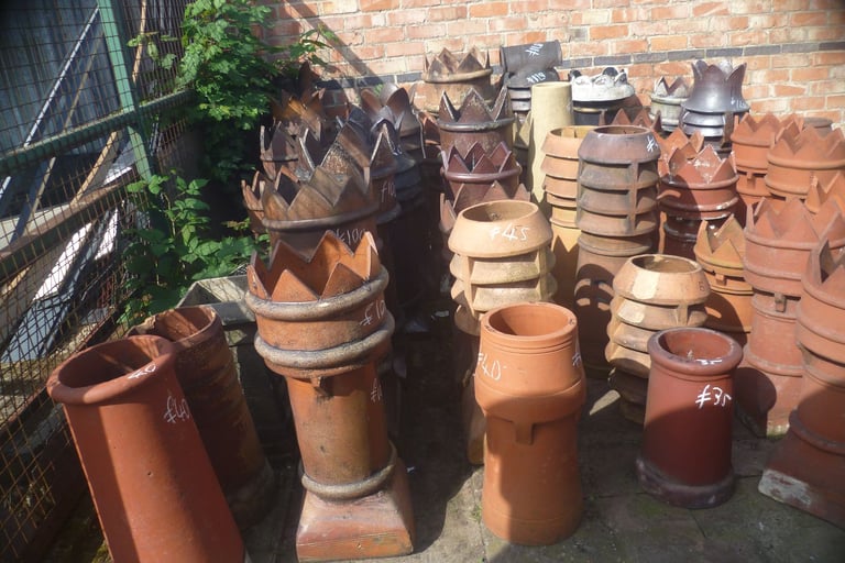 Roof Cowlins Reclaimed Chimney cowl £36 inc vat  lots of chimney pots prices vary  