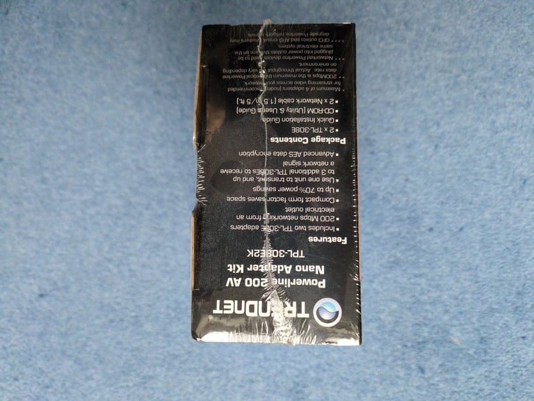 TrendNet Powerline Ethernet over power line Adapter - new unopened 