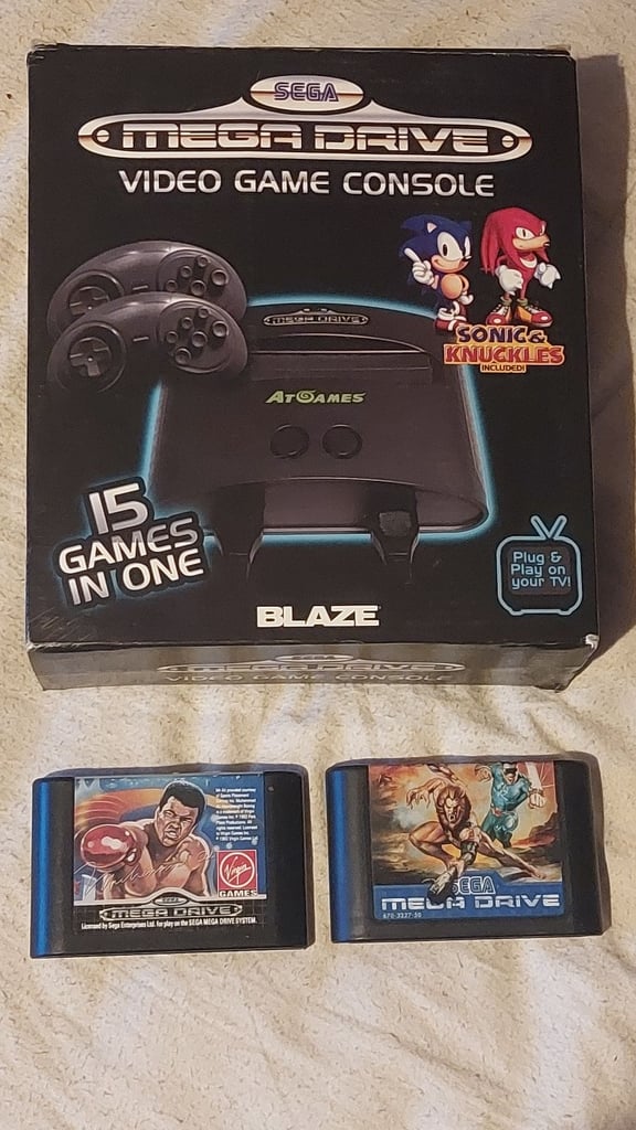Megadrive blaze console,..new rare