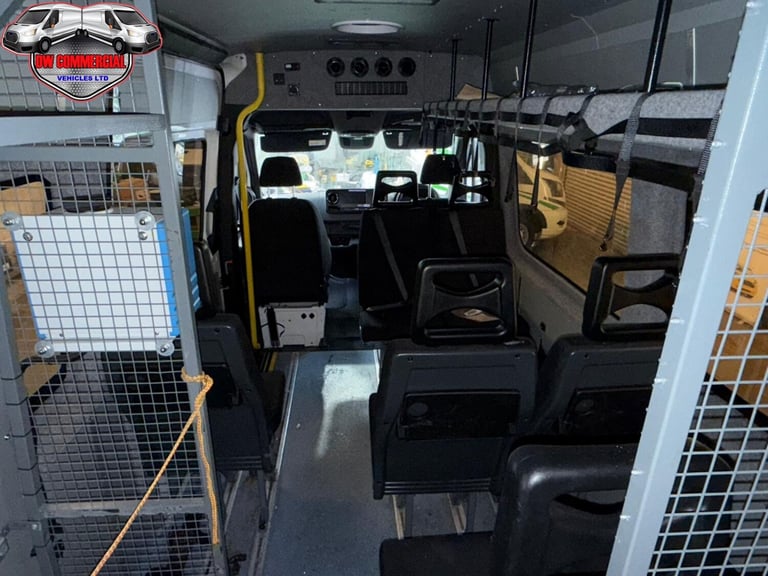 2019 Mercedes-Benz Sprinter 516CDI 19 Reg 9 Seater Crew Minibus 79K Miles + VAT  Diesel Manual