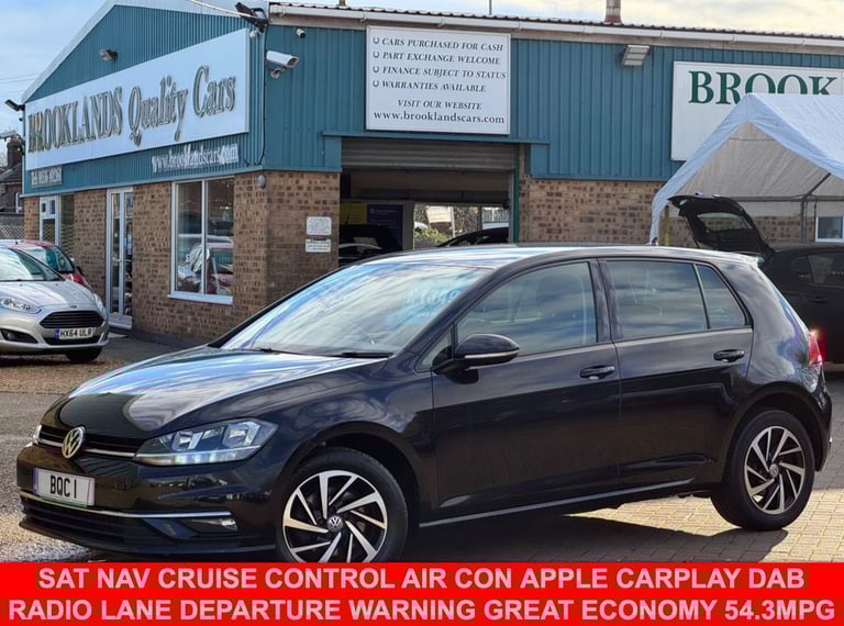 2019 Volkswagen Golf 1.6 TDI Match Hatchback 5 Door Deep Black Diesel DSG Euro 6 (s/s) (115 ps) H...