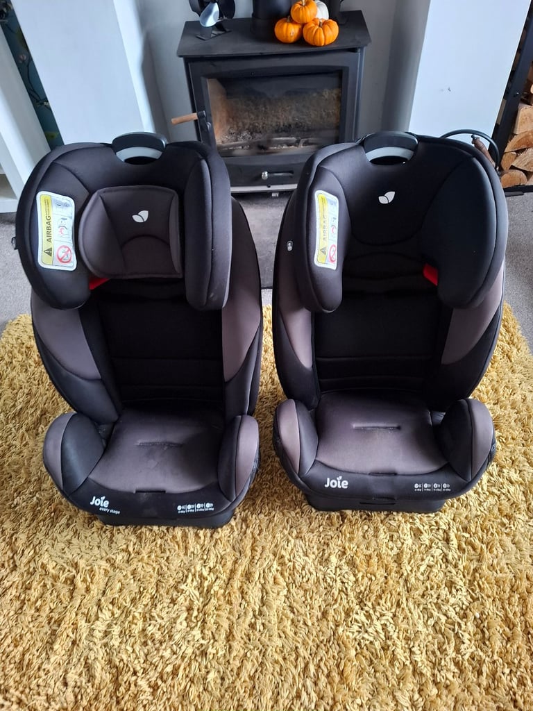 FREE - 2 x Joie everystage car seats