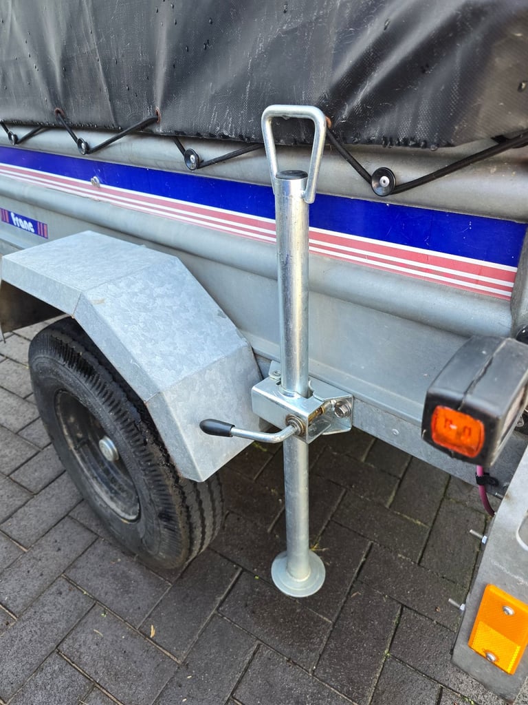 Ultimate camping off-grid galvanised trailer 5x3. With solar panel, powerpack, fully rebuilt
