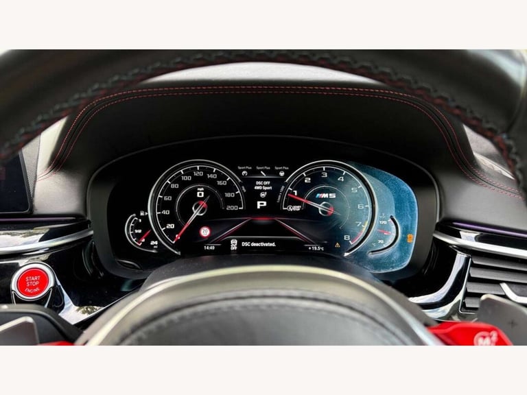 2019 BMW 5 Series 4.4 M5 Auto 4WD 4dr Saloon Petrol Automatic