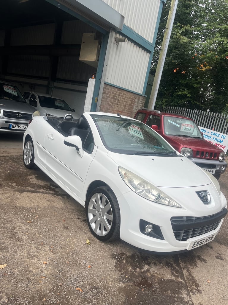 2011 Peugeot 207 1.6 VTi GT 2dr CONVERTIBLE Petrol Manual