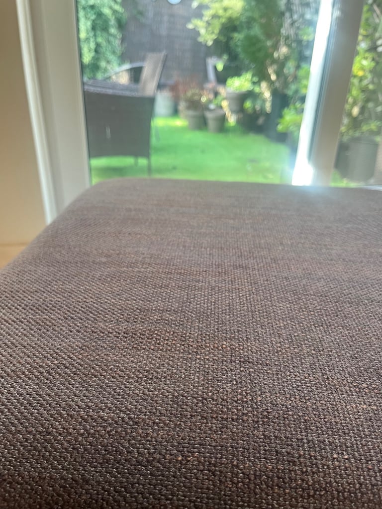 Brown Ottoman Footstool
