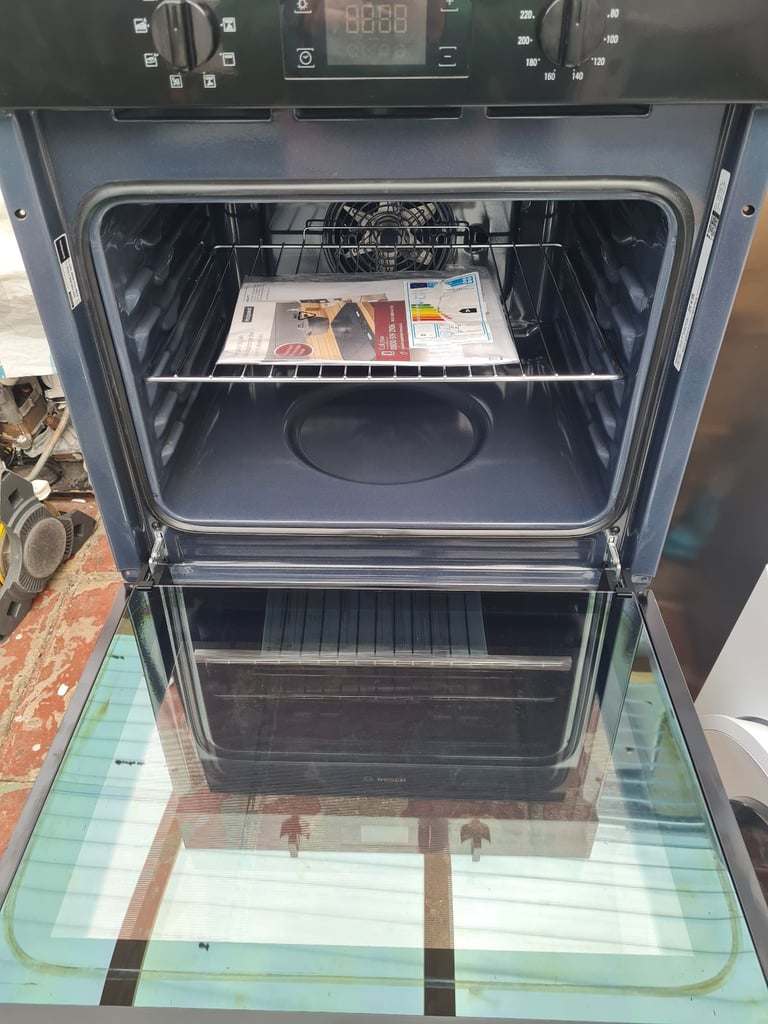 Hotpoint multifunction single electric oven built-in black 