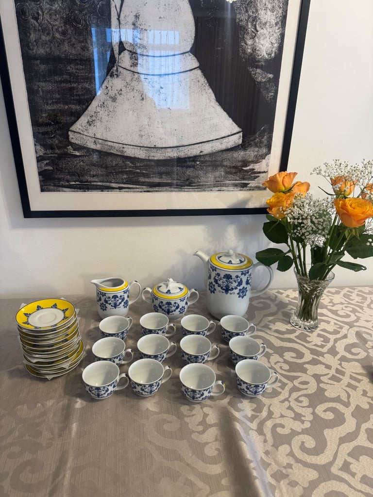 image for Vista Alegre Tea / Coffee Set – Brand New