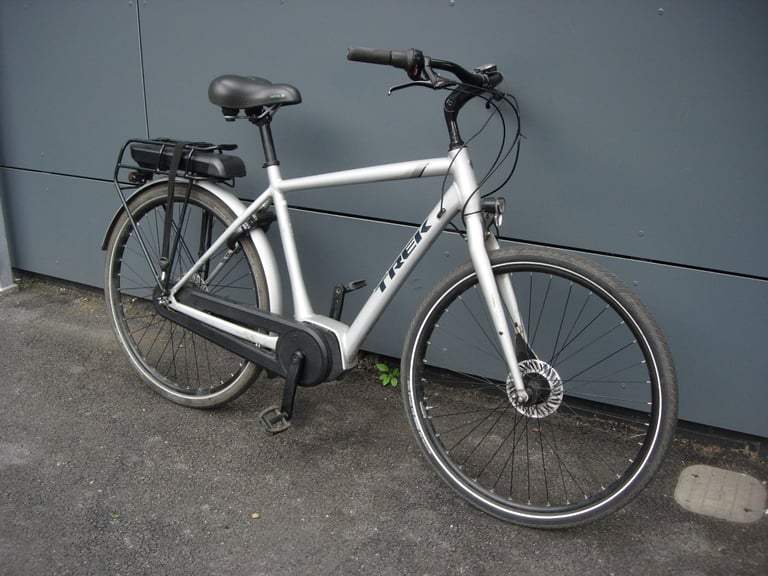 Electric Bike by Trek, Bosch Mid Drive, Silver, JUST SERVICED, CHEAP PRICE!!!