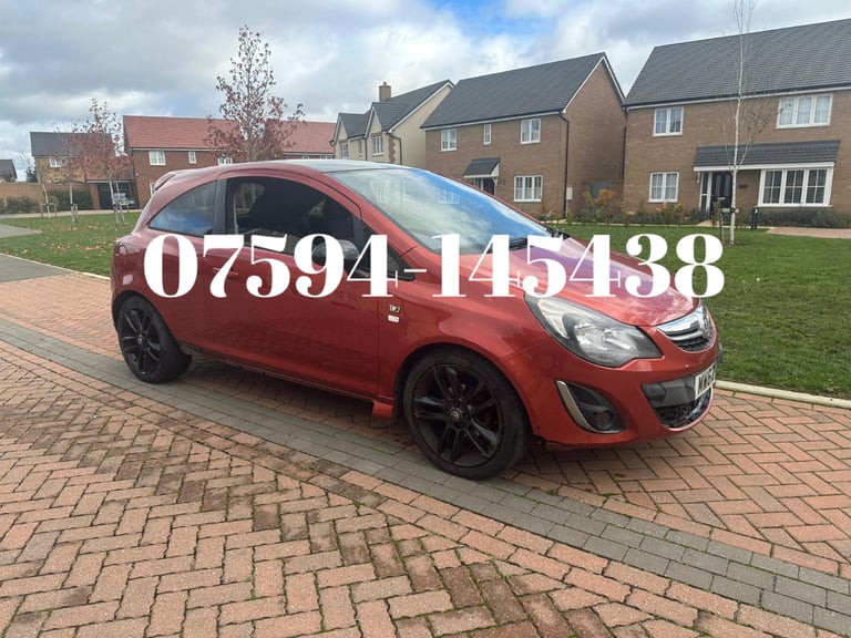 Cheap VAUXHALL CORSA LIMITED EDITION 2013 ( 62 ) 1.2 PETROL SHORT MOT + TAX DRIVE AWAY 🔥🔥🔥☎️☎️☎️ for sale in Potton, Bedfordshire