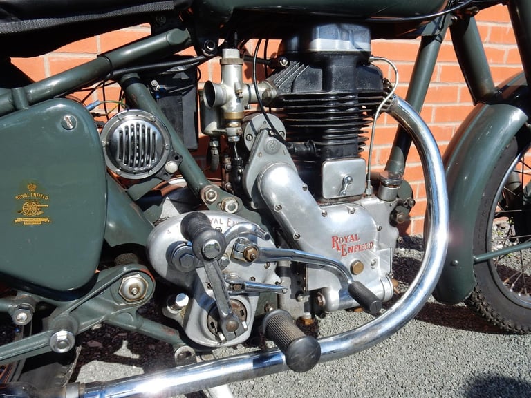 Royal Enfield Model G 350cc 1957 Matching Numbers. V5C & Buff Logbook - 209 XVY