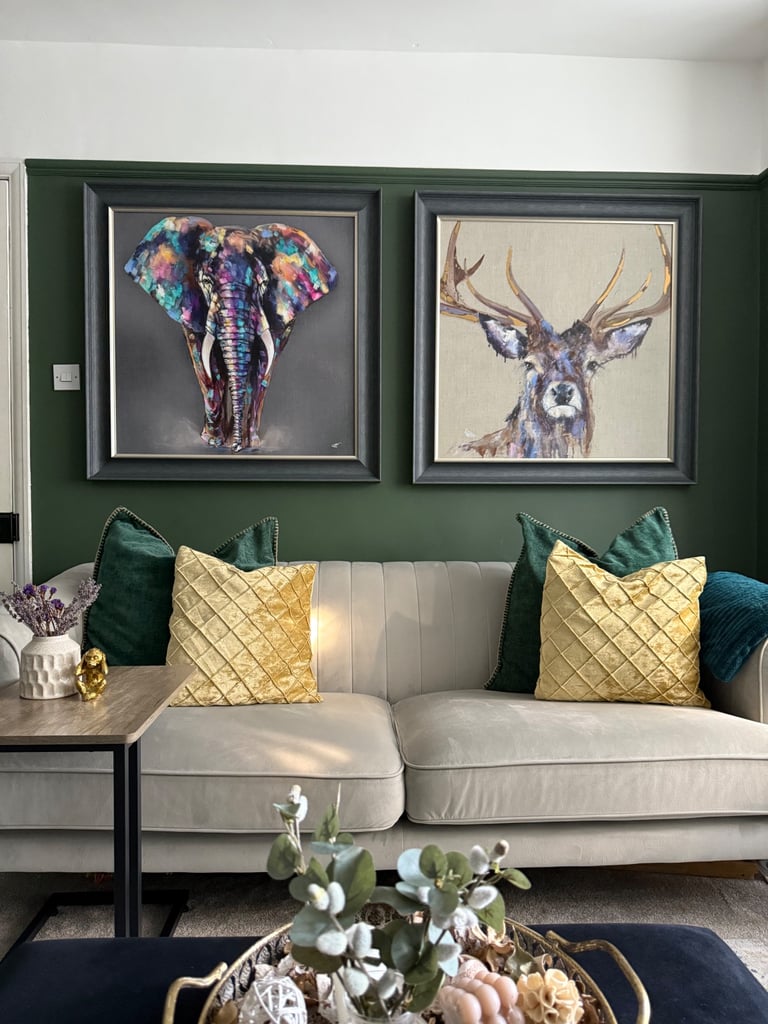 Premium Velvet Sofa Set 