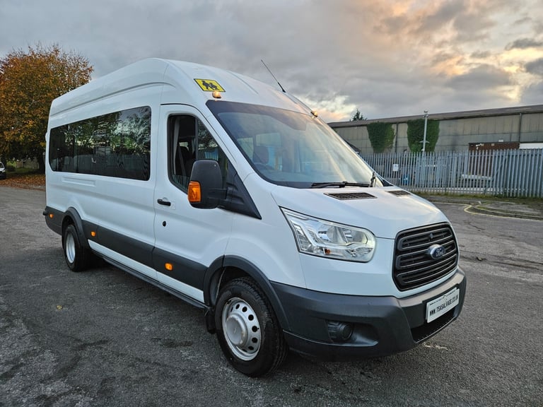 image for 2015 Ford Transit Minibus 2.2 TDCi 125 H3 17 Seater ULEZ Damaged Repaired CAT N
