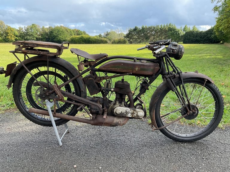 Triumph Model P 1926 unrestored ideal winter project 