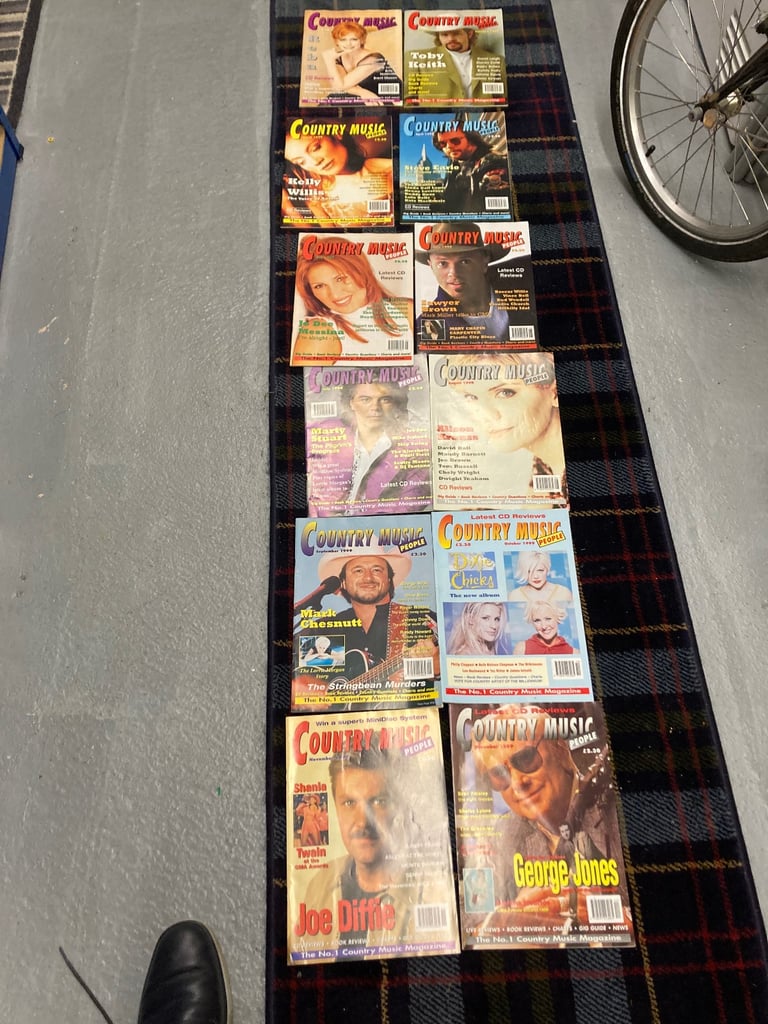 image for COUNTRY MUSIC MAGAZINES 