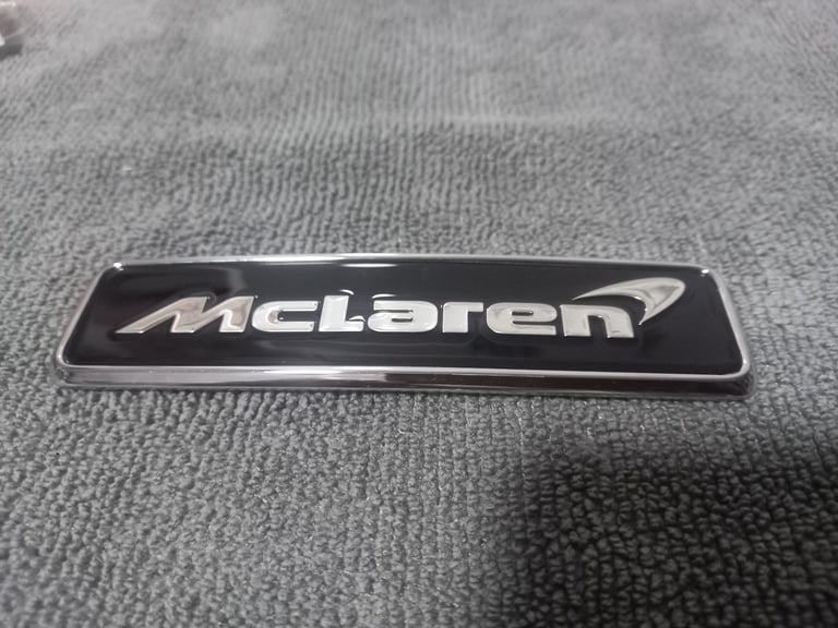 image for GENUINE MCLAREN BADGE