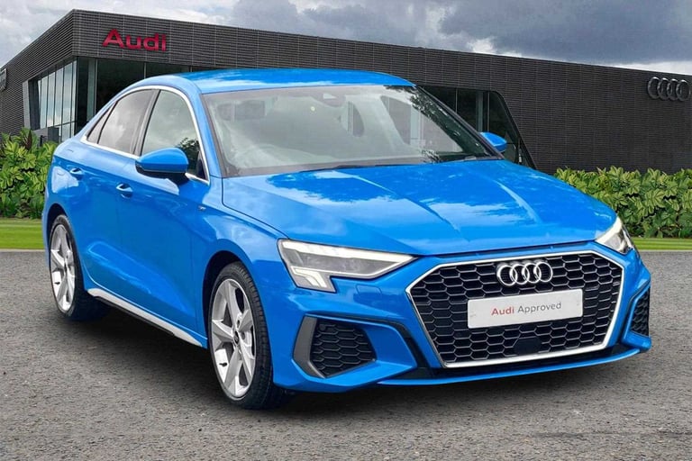 image for 2023 Audi A3 30 TFSI S Line 4dr S Tronic Saloon Petrol Automatic