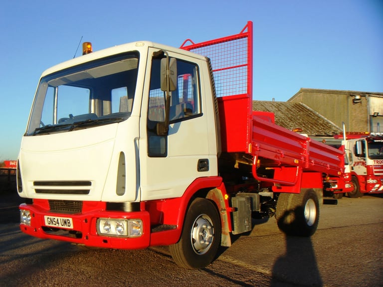Eurocargo 75E17 tector, steel dropside tipper