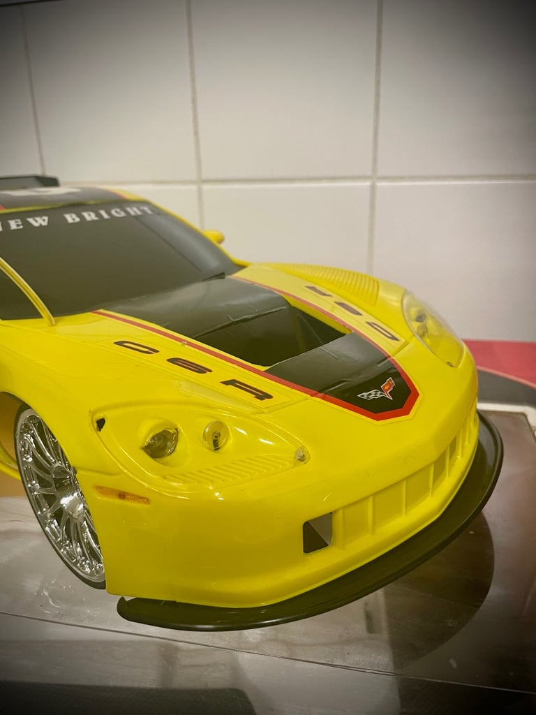 Vintage Radio control car corvette 
