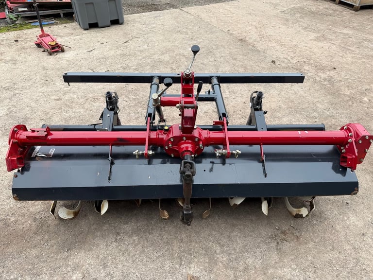image for 6ft YANMAR 1.8 Meter Rotavator Tiller compact tractor massey ferguson ford