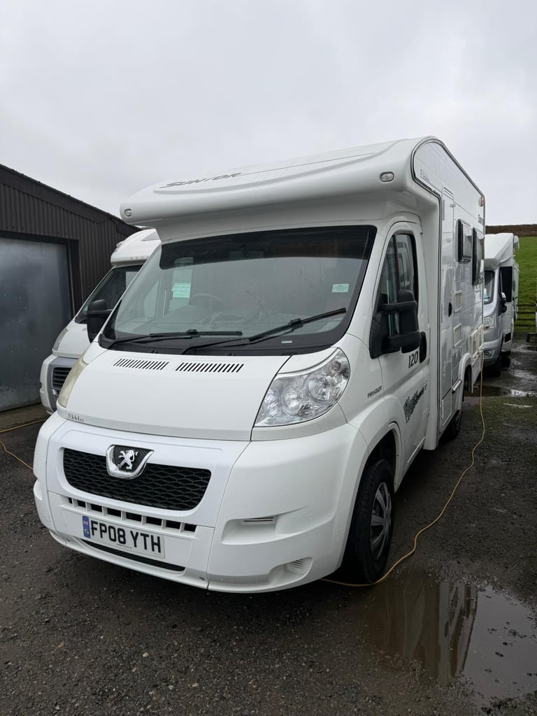 2008 - Elddis Suntor 120 - 2.2.ltr - 39,000 Miles - 2 Berth / 2 Belts 