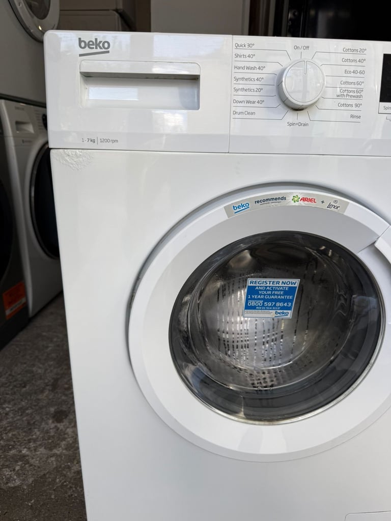 Beko 7kg Washing Machine With Free Deliveryy N Warranty 