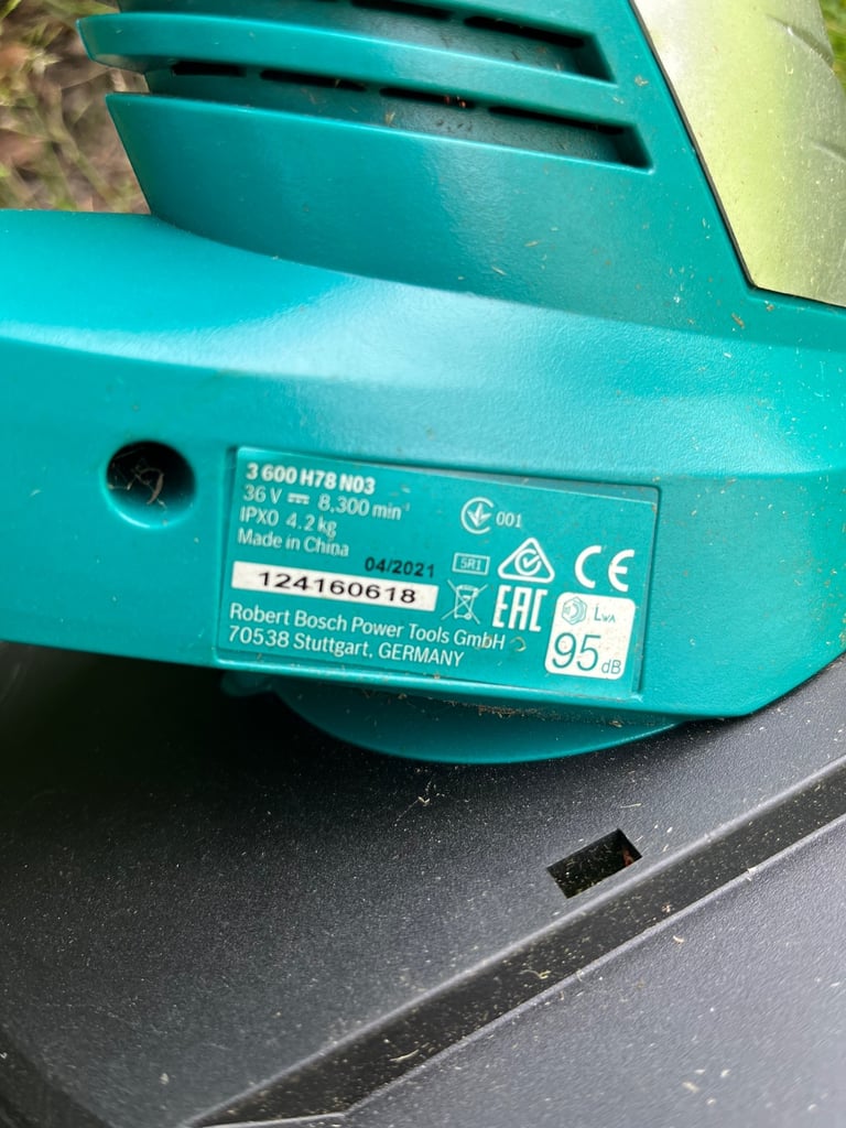 Cordless Bosch 3 600 H78 N03 Advancedgrasscut 36 Grass Trimmer 36 V