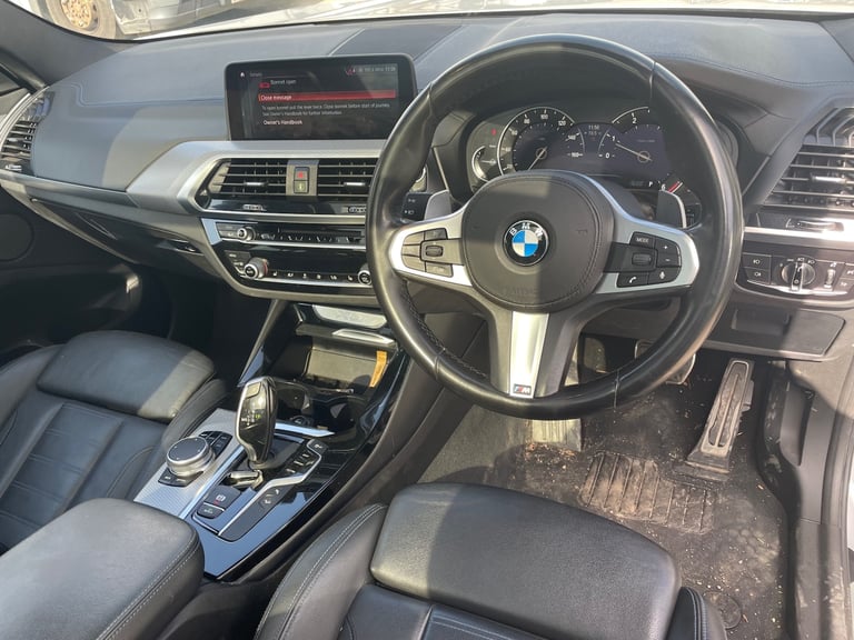 2019 BMW X3 XDRIVE 20D M SPORT 5dr STEP AUTO DIESEL DAMAGED SALVAGE